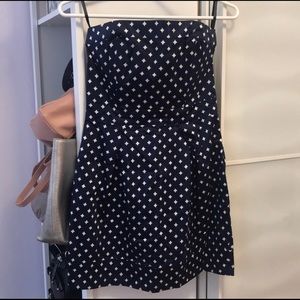 French Connection Strapless Cocktail Dress